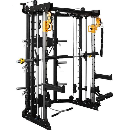 Counter Weight Smith Rack Multi-Gym Trainer Combo - DirectHomeGym