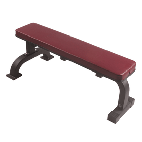 Red Flat Bench - DirectHomeGym