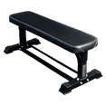 Premium Flat Bench Black - DirectHomeGym