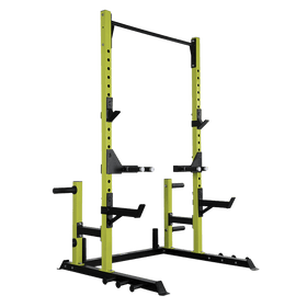 Half Rack with Plates Holders and Dip Bar - DirectHomeGym