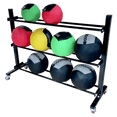 3 Tier Ball Storage Trolley Shelf - DirectHomeGym