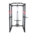 Full Power Rack Cage with Multi-grip Pull-up and Cable Machine - DirectHomeGym