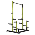 Half Rack with Plates Holders and Dip Bar - DirectHomeGym