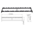SRMCSR01 - Round Head Dumbbell Shelf - DirectHomeGym