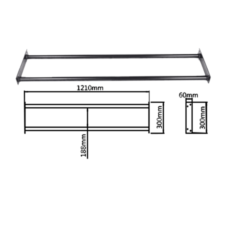 Multi Custom Storage Rack - DirectHomeGym