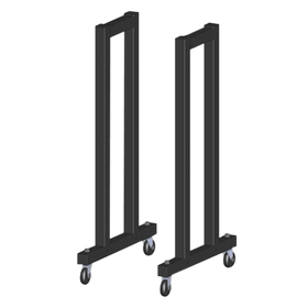 SRMCSR01 - 2 pieces 1.1M Rack with Wheels - DirectHomeGym