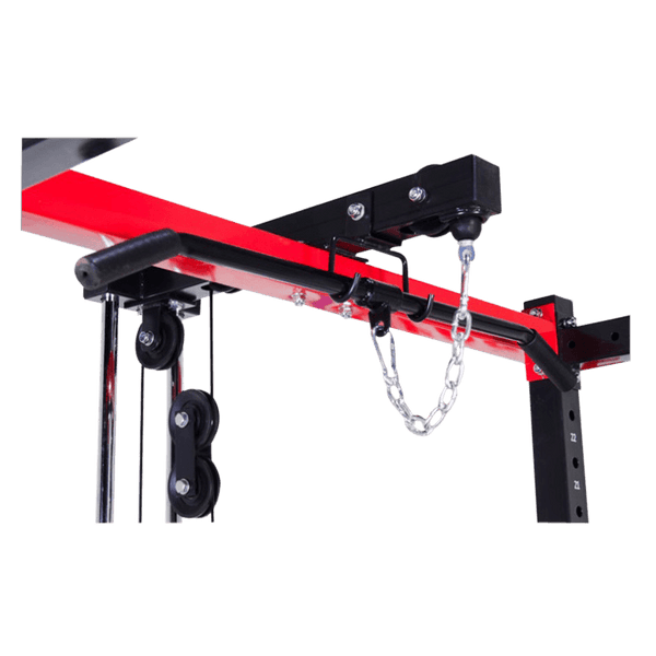 Full Power Rack with Lats Cable Machine and Options– DirectHomeGym