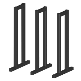 SRMCSR01 - 3 pieces 1.1M Rack w/o Wheel - DirectHomeGym