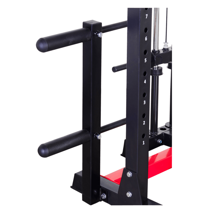 Full Power Rack with Lats Cable Machine and Options– DirectHomeGym