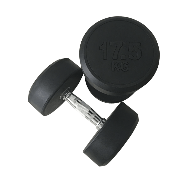 Fixed Round Head Dumbbells (2.5 - 50KG) - DirectHomeGym
