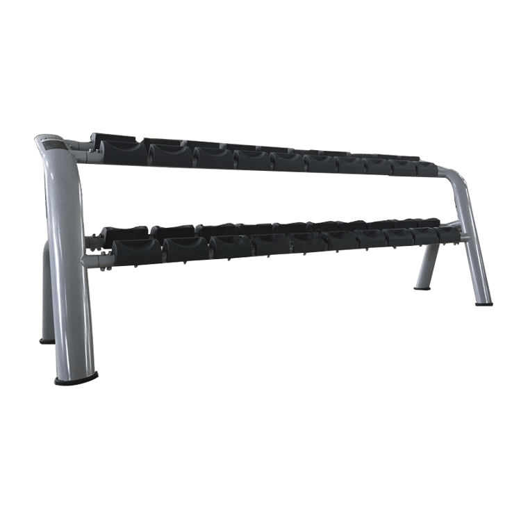 Storage Shelf Rack Dumbbells (2-Tier) - DirectHomeGym