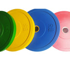 Color Bumper Plates (5KG  to 25KG) - DirectHomeGym