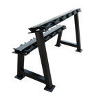 Dumbbells 2-Tier 5 Sets Storage Shelf Rack - DirectHomeGym