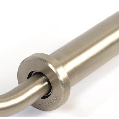 1.2m Pro Ez Curl Barbell Alloy Steel - DirectHomeGym