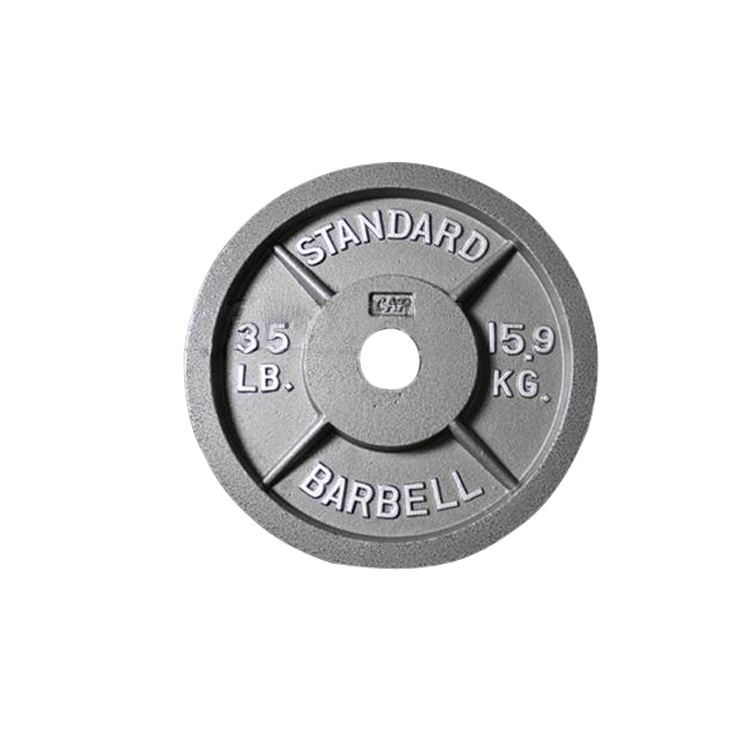 Competition Cast Iron Weight Plates (2.5lb - 45lb) - Olympic Size - DirectHomeGym