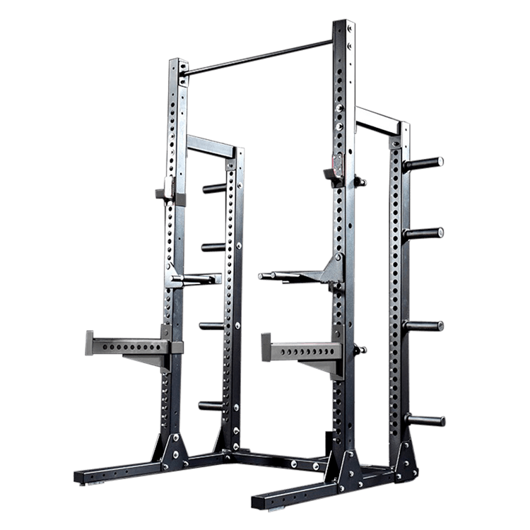 Infinity Series - Half Rack with Plates Storage - DirectHomeGym