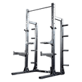 Infinity Series - Half Rack with Plates Storage - DirectHomeGym