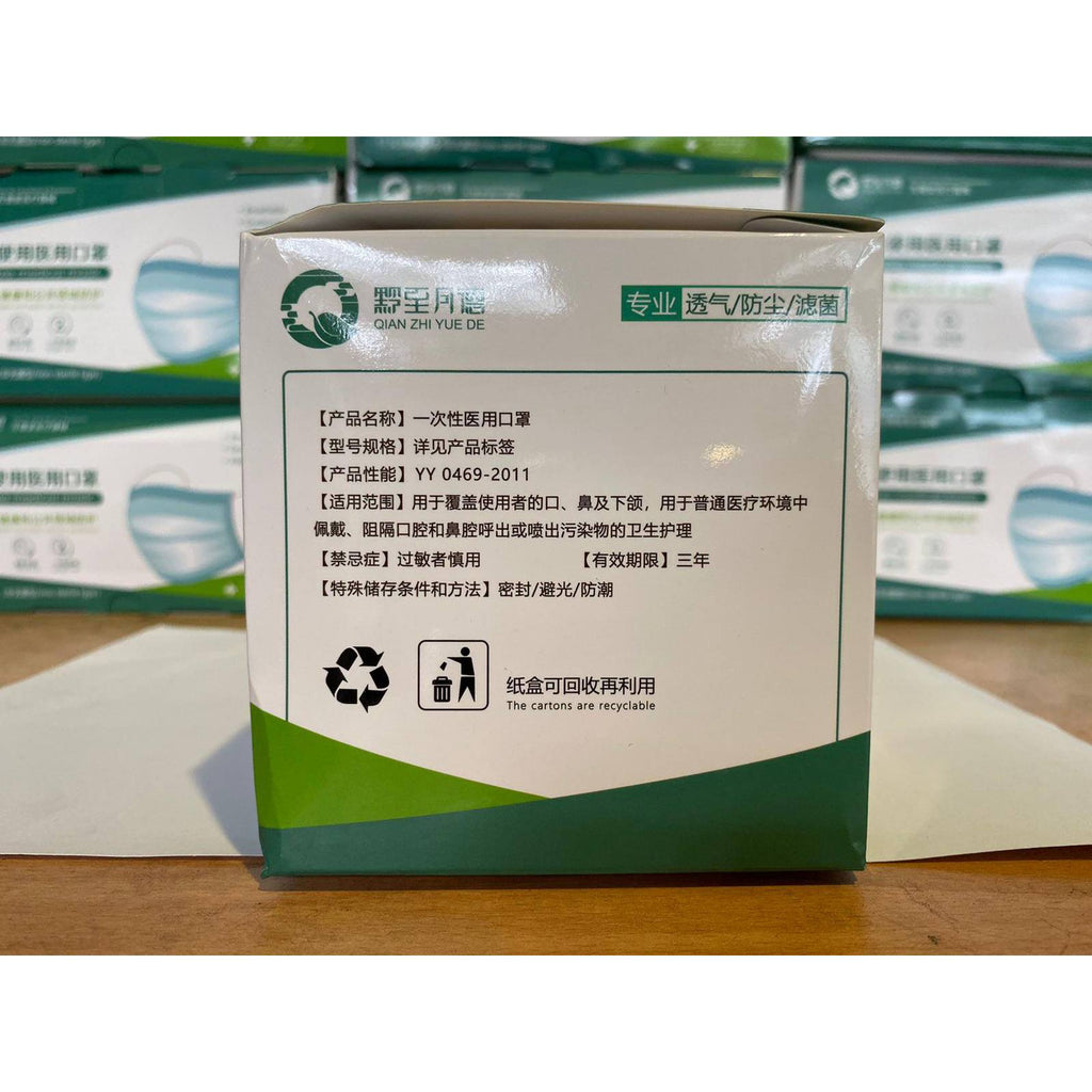 CE & FDA Certified 3-Ply Medical Face Mask - DirectHomeGym