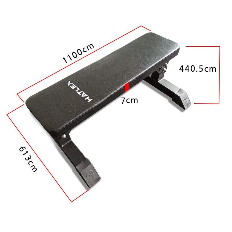 Premium Flat Bench Black