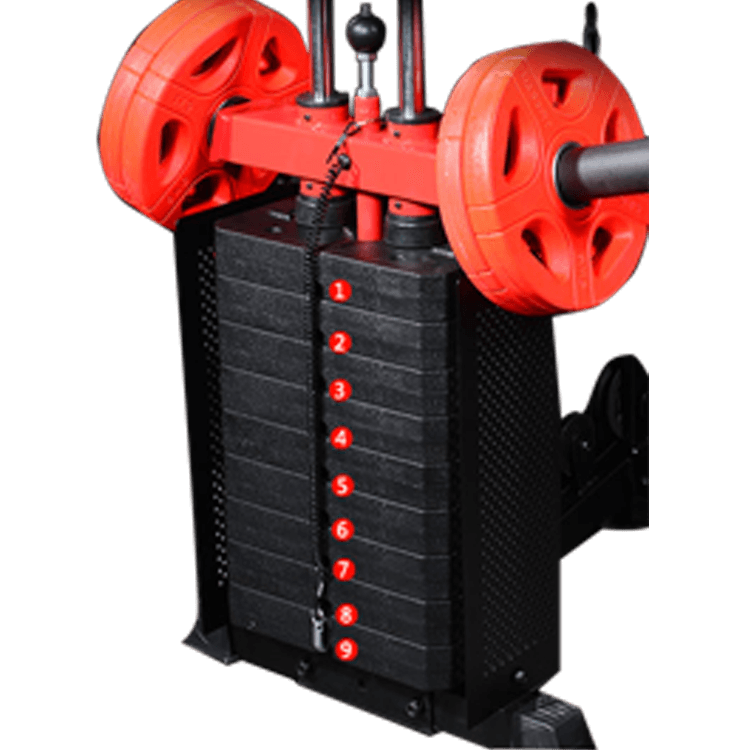 Massfit K9 FTS, Chest Press, Power Rack, Smith With Bench - DirectHomeGym
