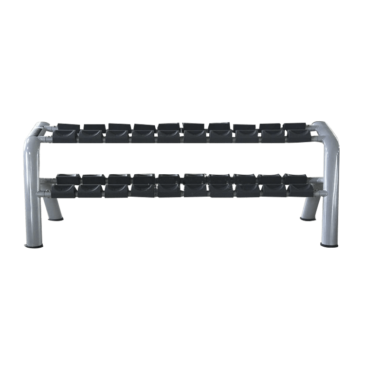 Storage Shelf Rack Dumbbells (2-Tier) - DirectHomeGym