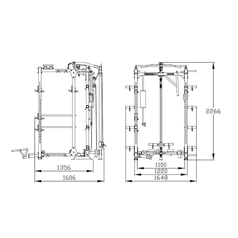 VersaRack XL - Folding Power Rack - DirectHomeGym