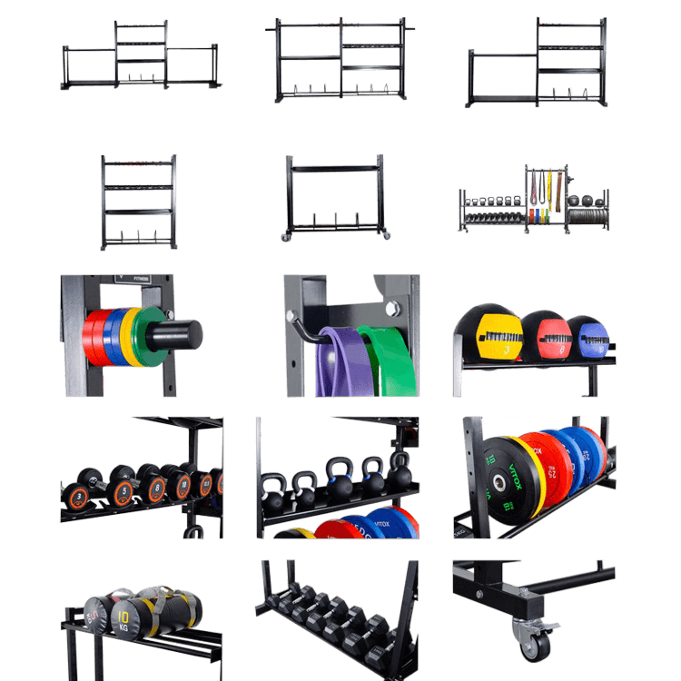 Multi Custom Storage Rack– DirectHomeGym