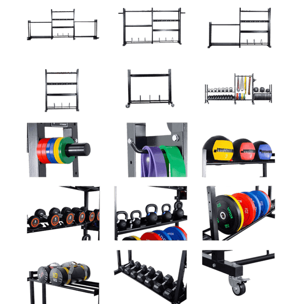 Multi Custom Storage Rack– DirectHomeGym