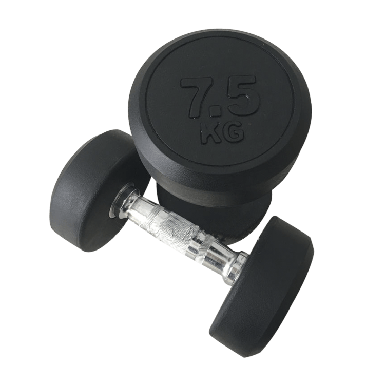 Fixed Round Head Dumbbells (2.5 - 50KG) - DirectHomeGym