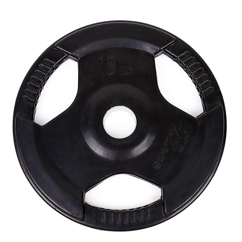 Tri-grip Rubber Coated Weight Plates Set (75KG, 115KG, 155KG) - DirectHomeGym