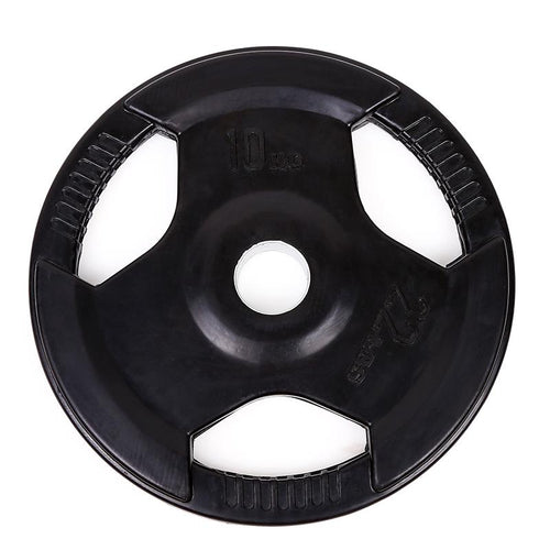 Tri-grip Rubber Coated Weight Plates Set (75KG, 115KG, 155KG) - DirectHomeGym