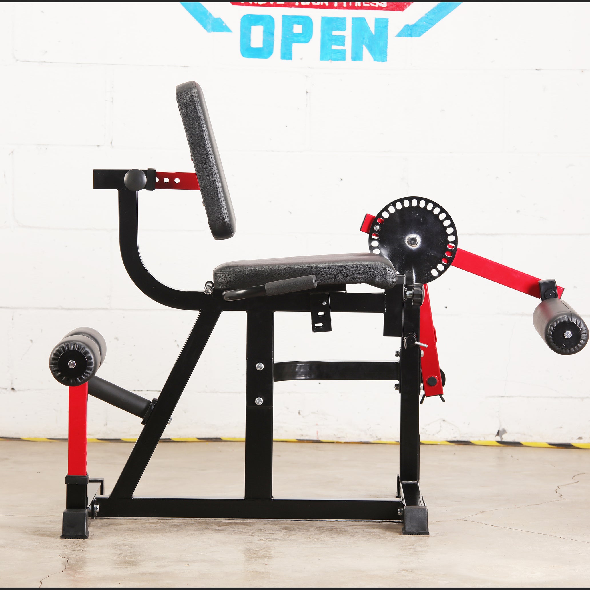 Seated Leg Curl / Extension Machine Plate Loaded DirectHomeGym