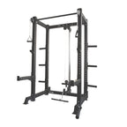 Heavy Duty Power Rack Cage w Row and Cable Fly - DirectHomeGym