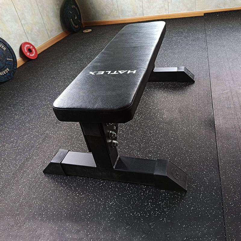 Premium Flat Bench Black