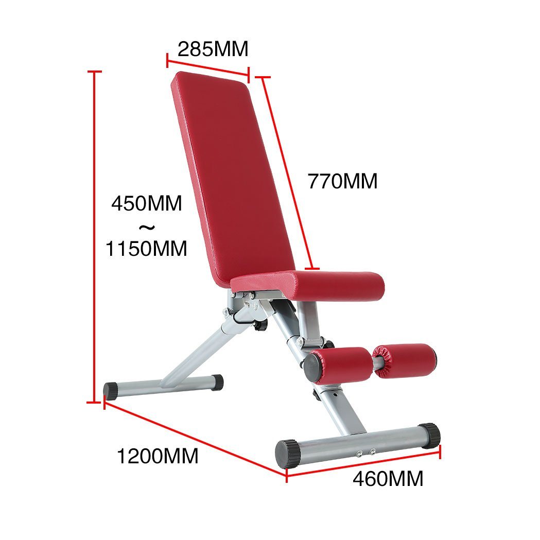 Folding Adjustable Bench - DirectHomeGym