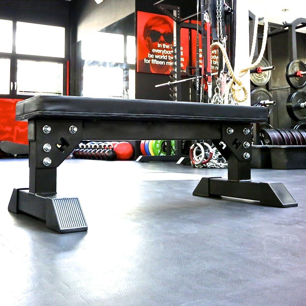 Premium Flat Bench Black