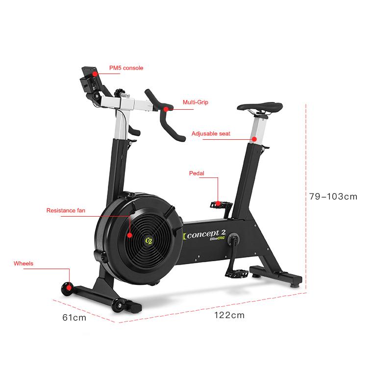Concept 2 BikeErg PM5 - DirectHomeGym
