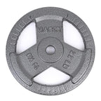 Tri-grip Cast Iron Weight Plates (1.25KG - 20KG) - Standard Size - DirectHomeGym