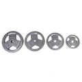 Tri-grip Cast Iron Weight Plates (1.25KG - 20KG) - Standard Size - DirectHomeGym