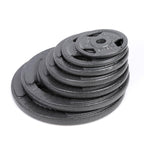 Tri-grip Cast Iron Weight Plates (1.25KG - 20KG) - Standard Size - DirectHomeGym