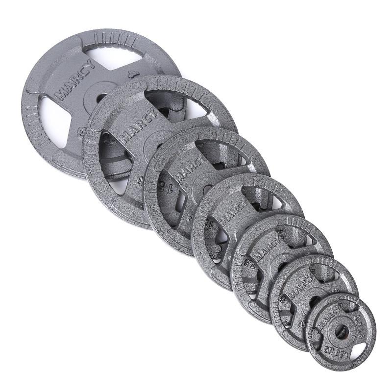 Tri-grip Cast Iron Weight Plates (1.25KG - 20KG) - Standard Size - DirectHomeGym
