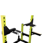 Half Rack with Plates Holders and Dip Bar - DirectHomeGym