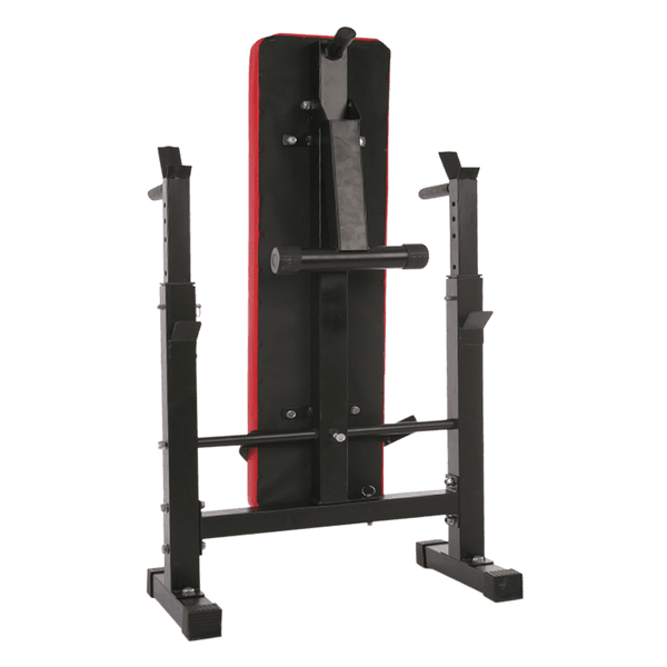 Collapsible weight bench with rack sale