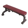 Red Flat Bench - DirectHomeGym