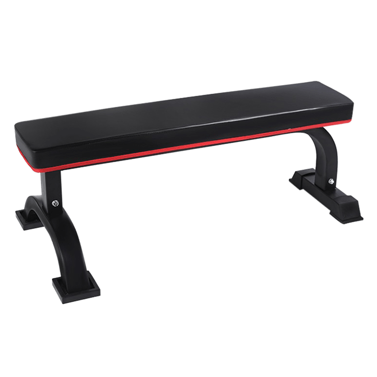 Flat Bench Black with 7cm Cushion - DirectHomeGym