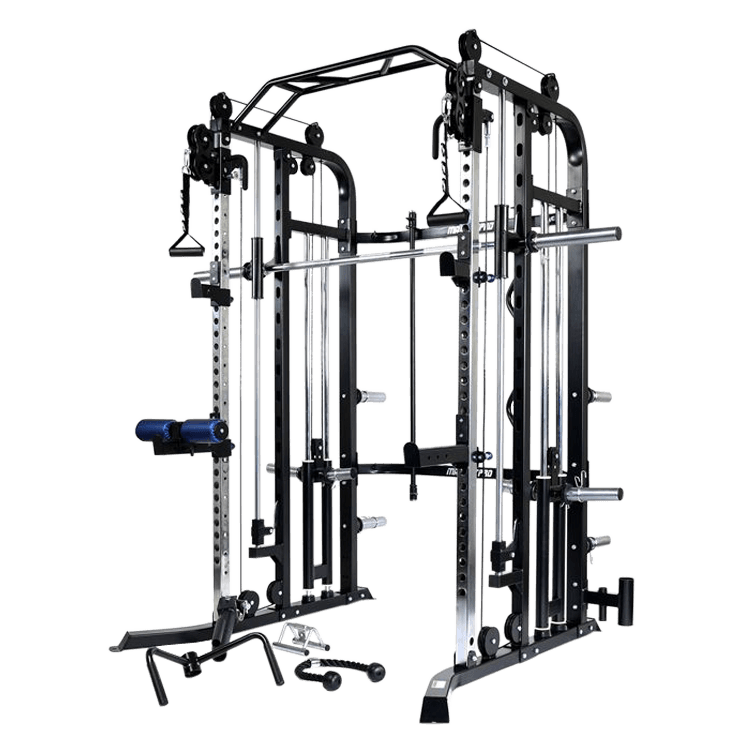 Massfit G5 Pro Functional Trainer, Power Rack, Smith - DirectHomeGym