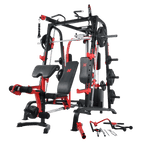 Massfit K9 FTS, Chest Press, Power Rack, Smith With Bench - DirectHomeGym