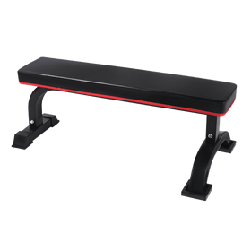Flat Bench Black with 7cm Cushion - DirectHomeGym