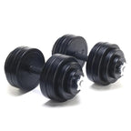 Adjustable Dumbbells 30KG Set (2 x 15KG) - DirectHomeGym