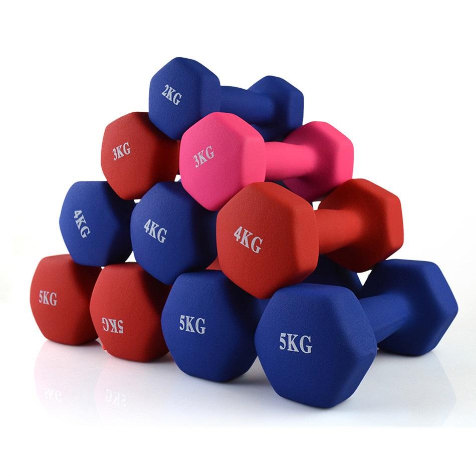 Vinyl or Neoprene Coated Dumbbells - DirectHomeGym